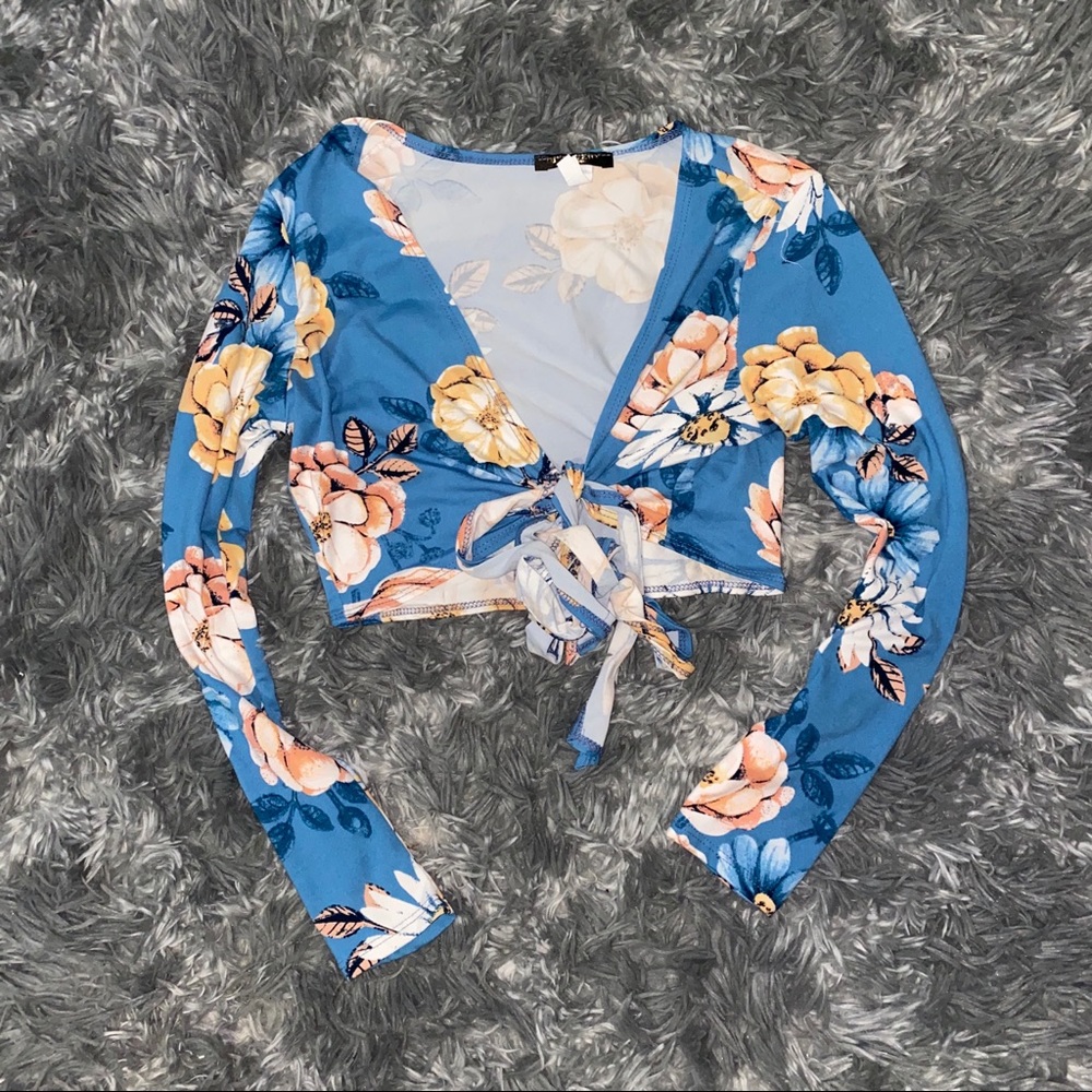 Floral Long Sleeve Top